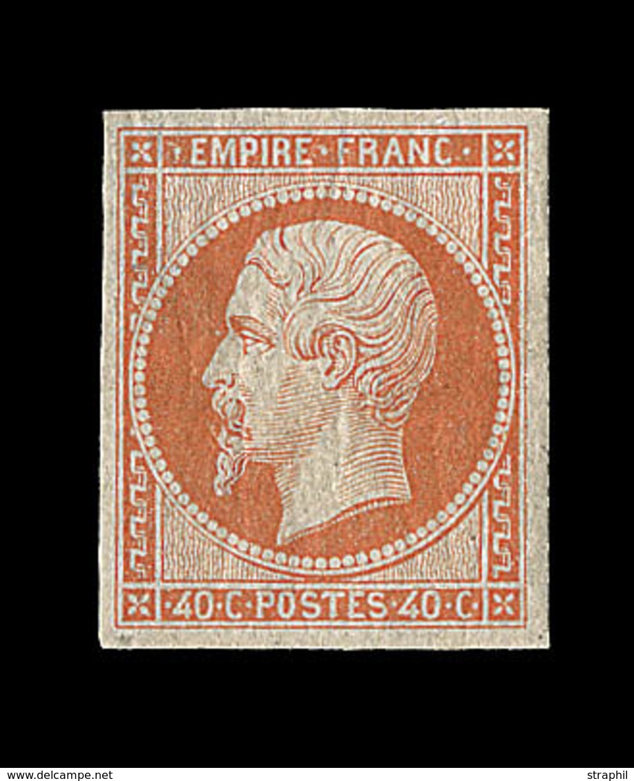 ** N°16 - 40c Orange - TB - 1853-1860 Napoléon III