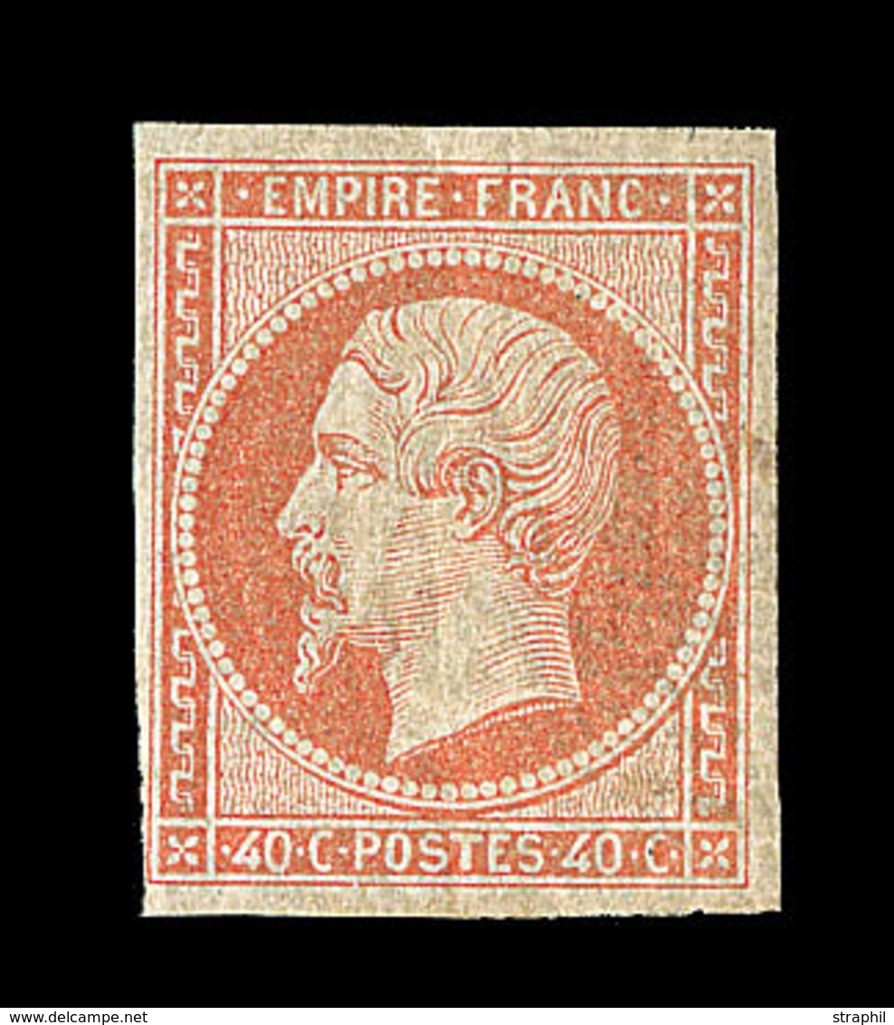 * N°16 - 40c Orange - TB - 1853-1860 Napoléon III.