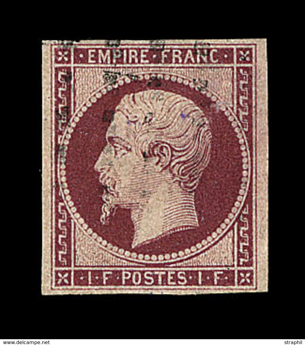 O N°18g - 1F Velours - Nuance Exceptionnelle - Pièce D'amateur - Rare - TB - 1853-1860 Napoleon III