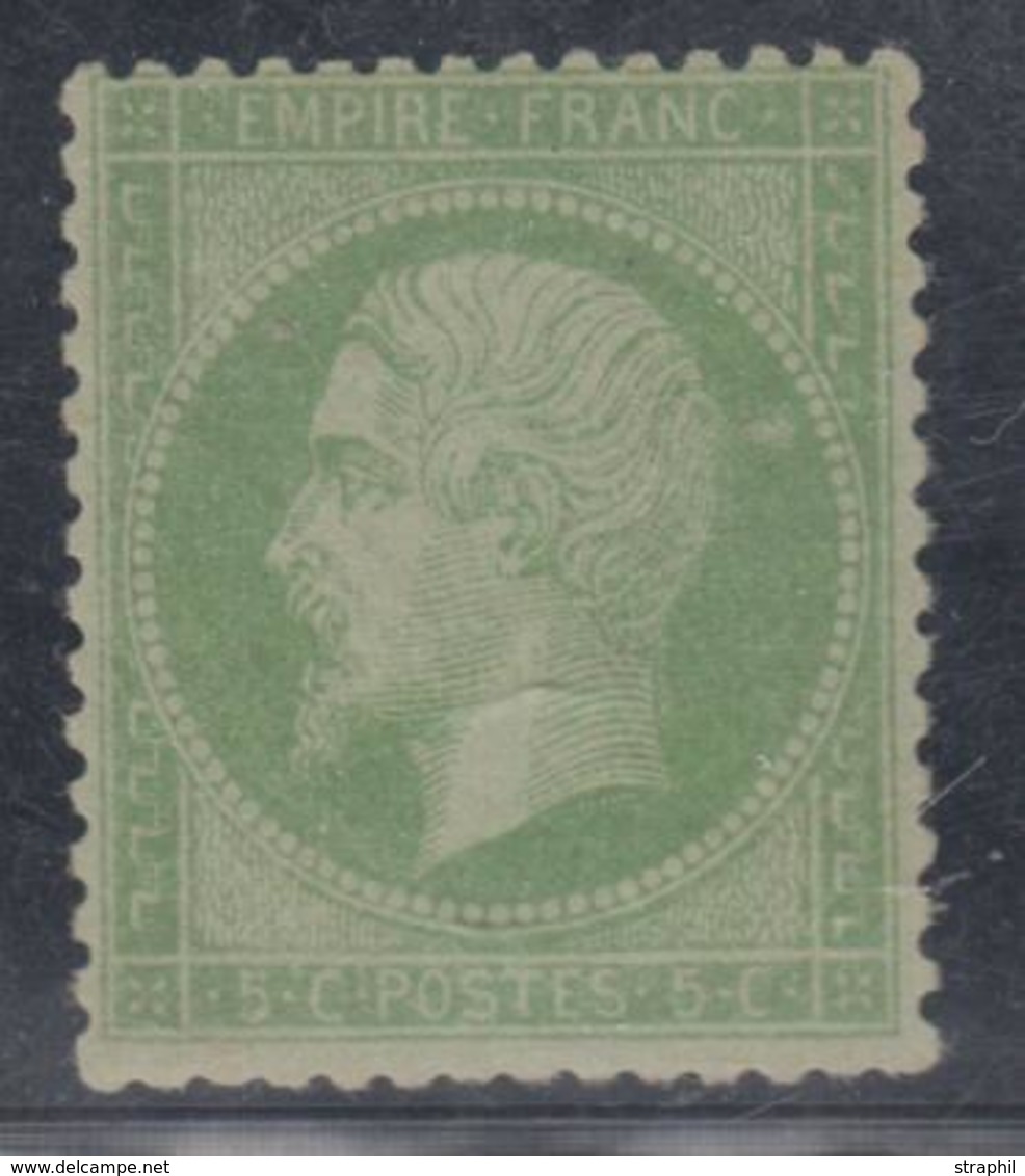 * N°20 - Centré - TB - 1862 Napoleon III