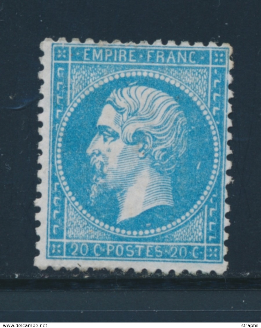 * N°22 - 20c Bleu - TB - 1862 Napoléon III