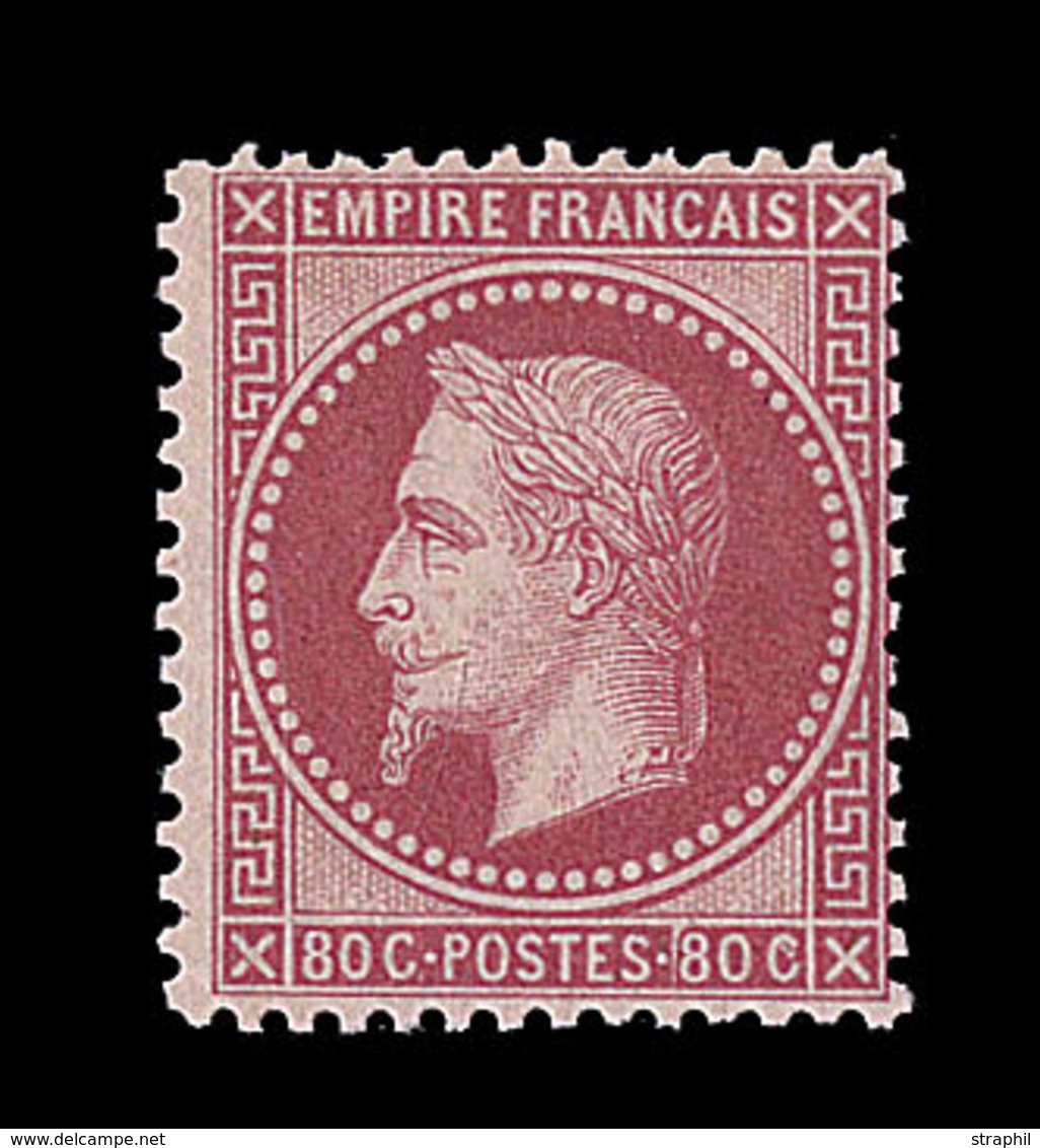 * N°32 - Rose Vif - Petite Trace - TB - 1863-1870 Napoléon III Lauré