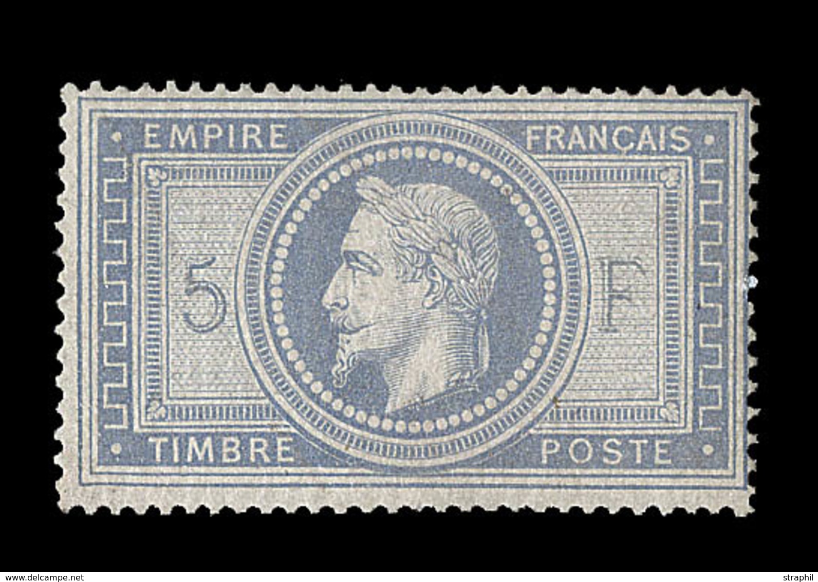 * N°33 - 5F Empire - Comme ** - Signé Brun - TB - 1863-1870 Napoleon III With Laurels