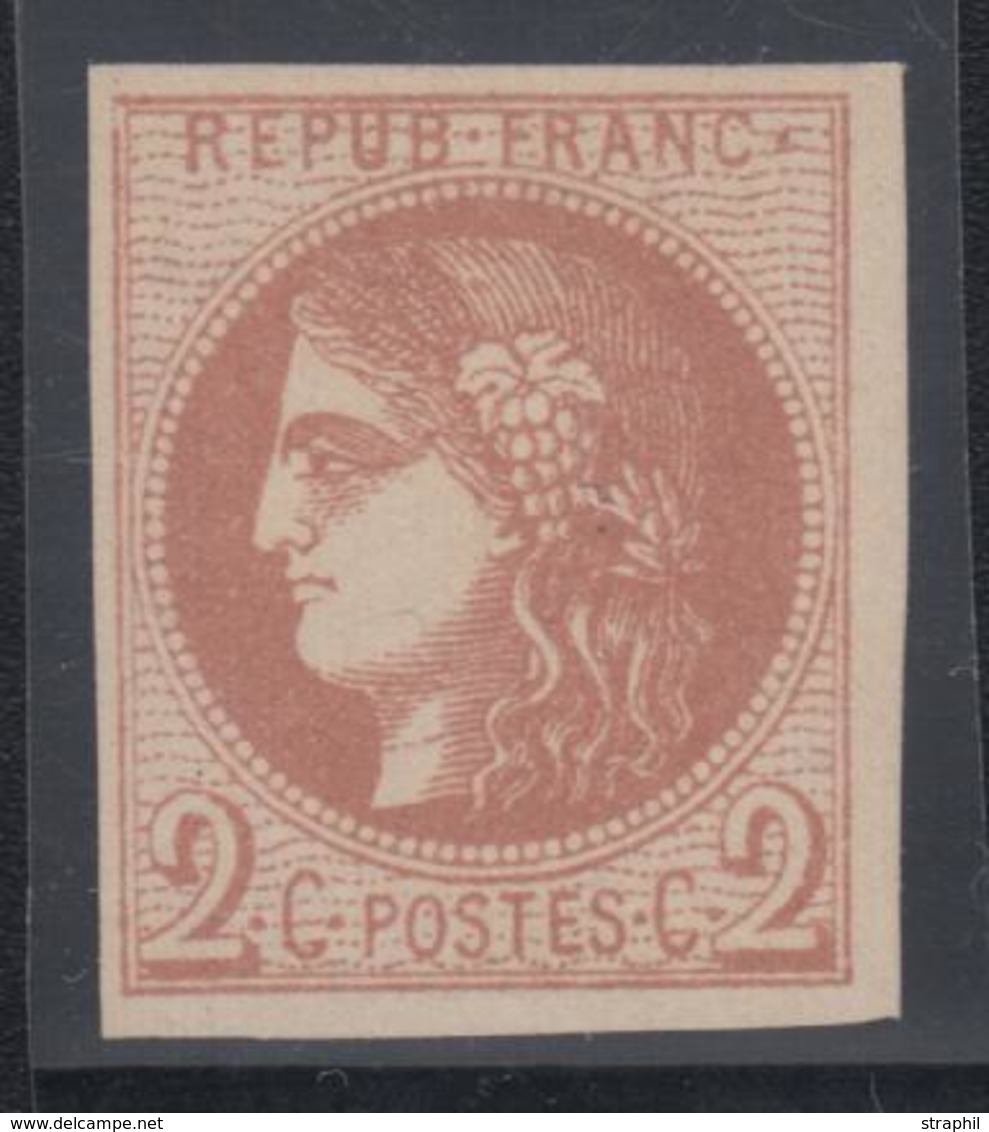 (*) N°40B - Margé - Signé Maury - TB - 1870 Ausgabe Bordeaux