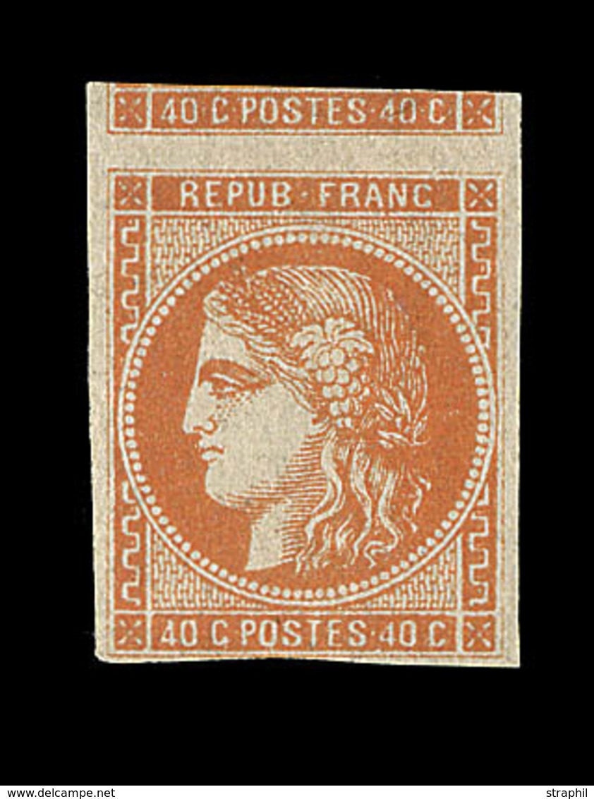 * N°48 - Superbe Voisin - TB/SUP - 1870 Bordeaux Printing