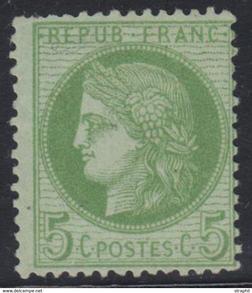 * N°53 - 5c Vert - TB - 1871-1875 Cérès