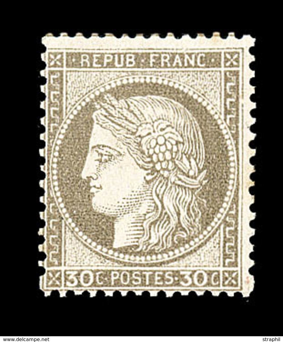 * N°56 - 30c Brun - Signé HOFINGER - TB - 1871-1875 Ceres