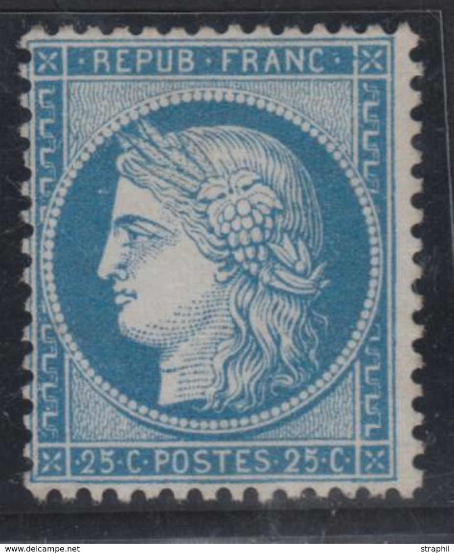 (*) N°60B - Type II - Signé A. Brun - TB - 1871-1875 Cérès