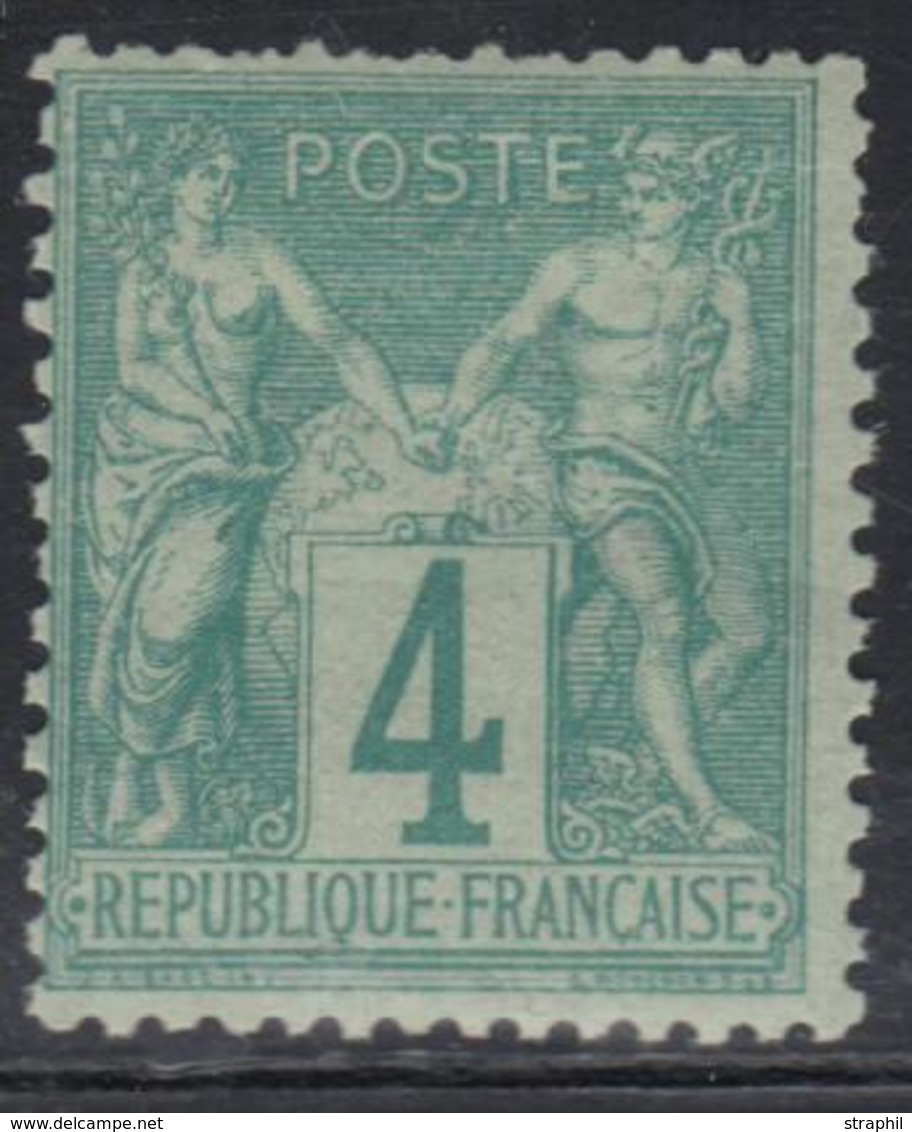 * N°63 - 4c Vert - TB - 1876-1878 Sage (Type I)