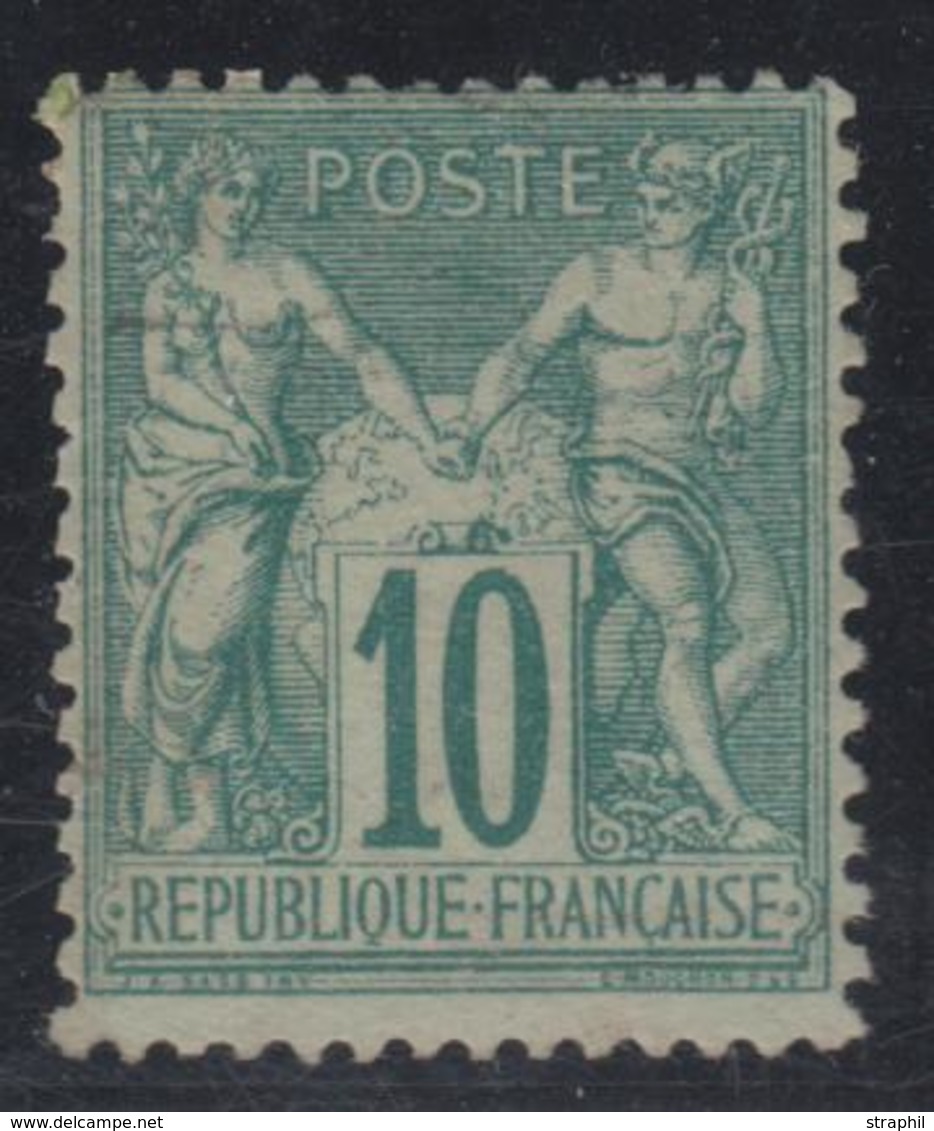 * N°65 - 10c Vert - TB - 1876-1878 Sage (Type I)