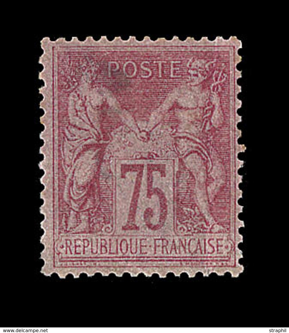 * N°81 - 75c Rose - Léger Clair - 1876-1878 Sage (Type I)