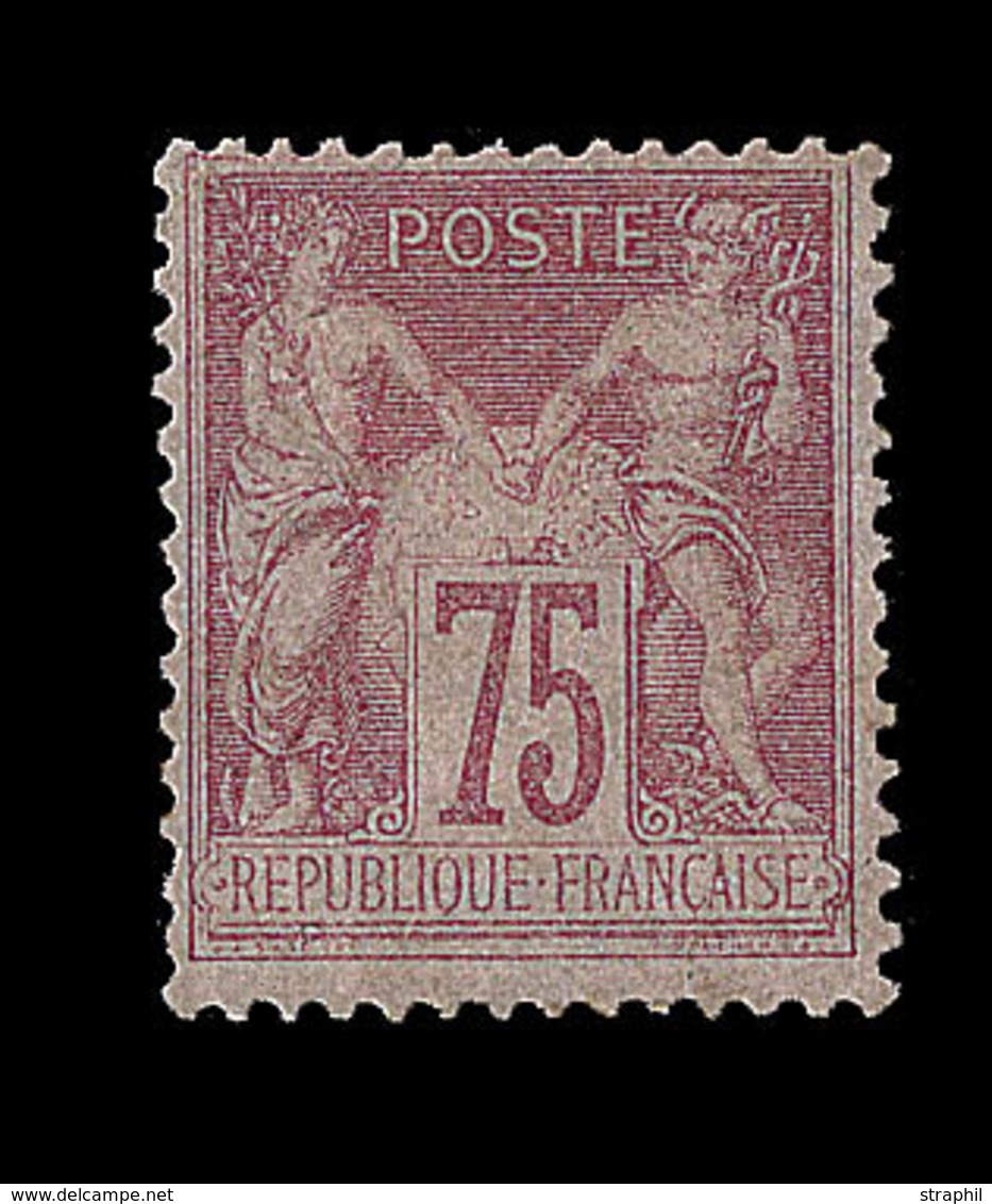 * N°81 - Bonne Dentelure - Assez Bon Centrage - Signé Brun/Calves - TB - 1876-1878 Sage (Type I)