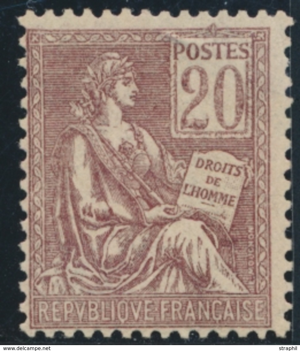 ** N°113 - Centrage Courant - TB - 1900-02 Mouchon