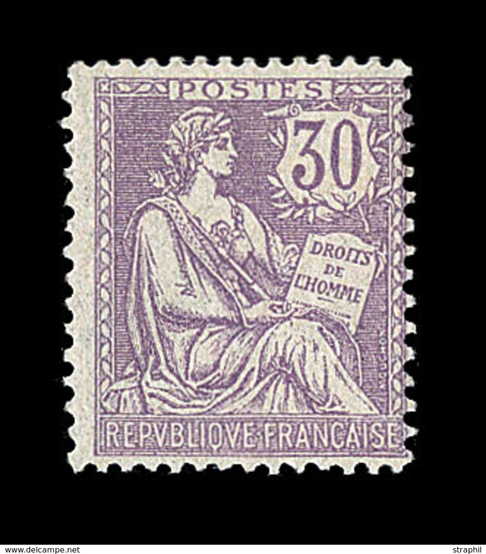 ** N°128 - 30c Violet - TB - 1900-02 Mouchon