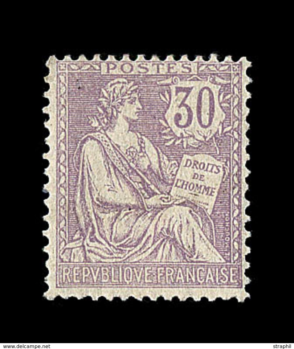 ** N°128 - 30c Violet - Bon Centrage - TB - 1900-02 Mouchon