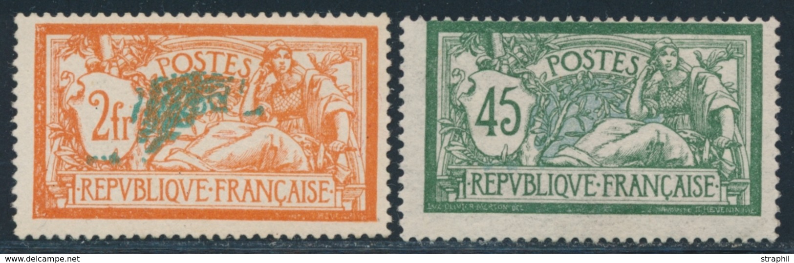 (**) N°143, 145 - Regommés - Bel Asp. - Unused Stamps