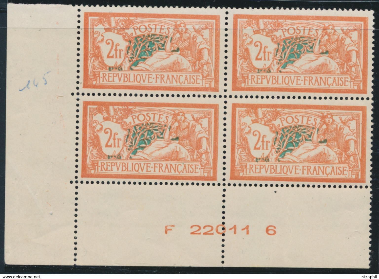 ** N°145 - Bloc De 4 - CDF Avec N° De Machine + Certificat - TB - Unused Stamps