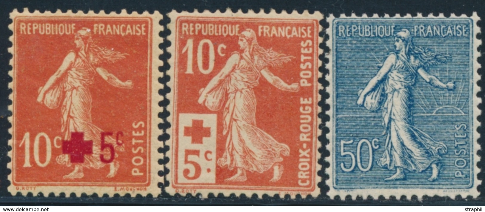 ** N°146/47, 161 - TB - Unused Stamps