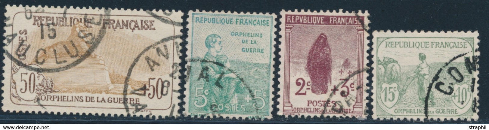 O N°148/50, 153 - TB - Unused Stamps