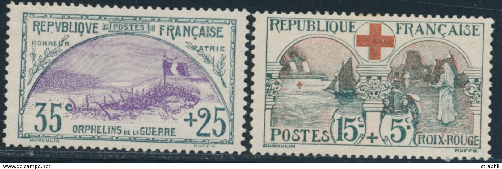 (**) N°152, 156 - TB - Unused Stamps