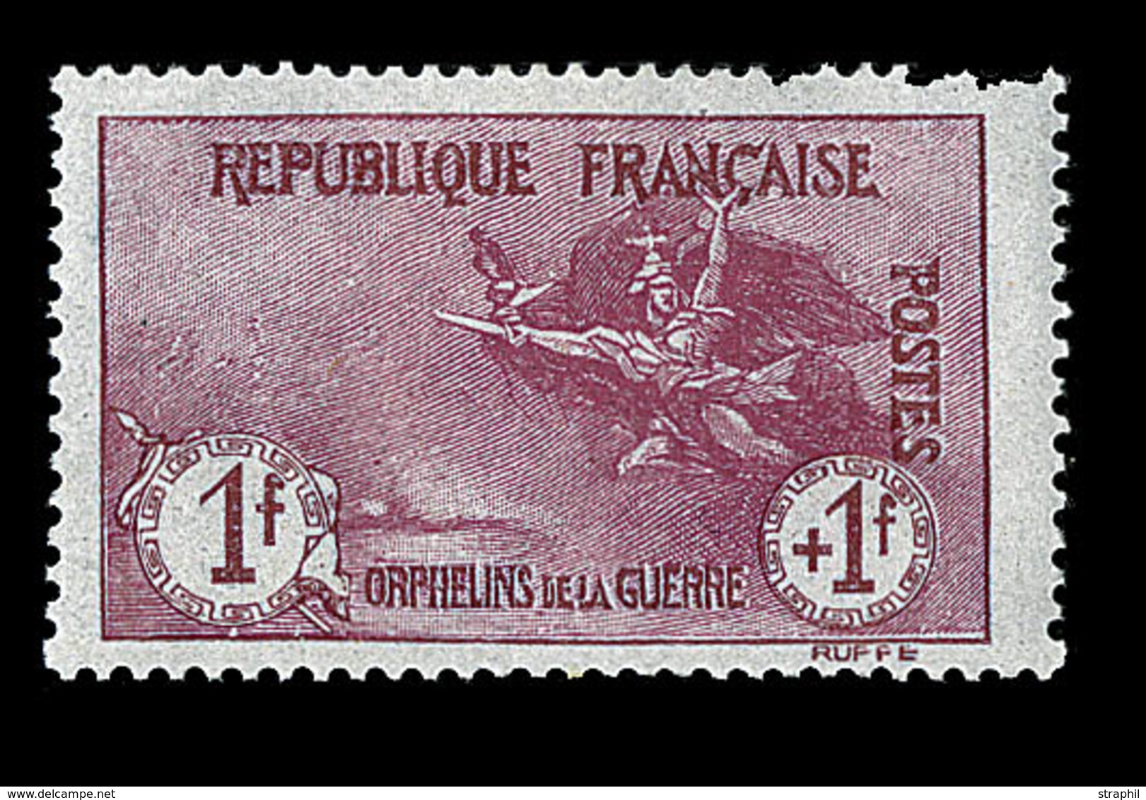 * N°154 - Charnière Large - TB - Unused Stamps