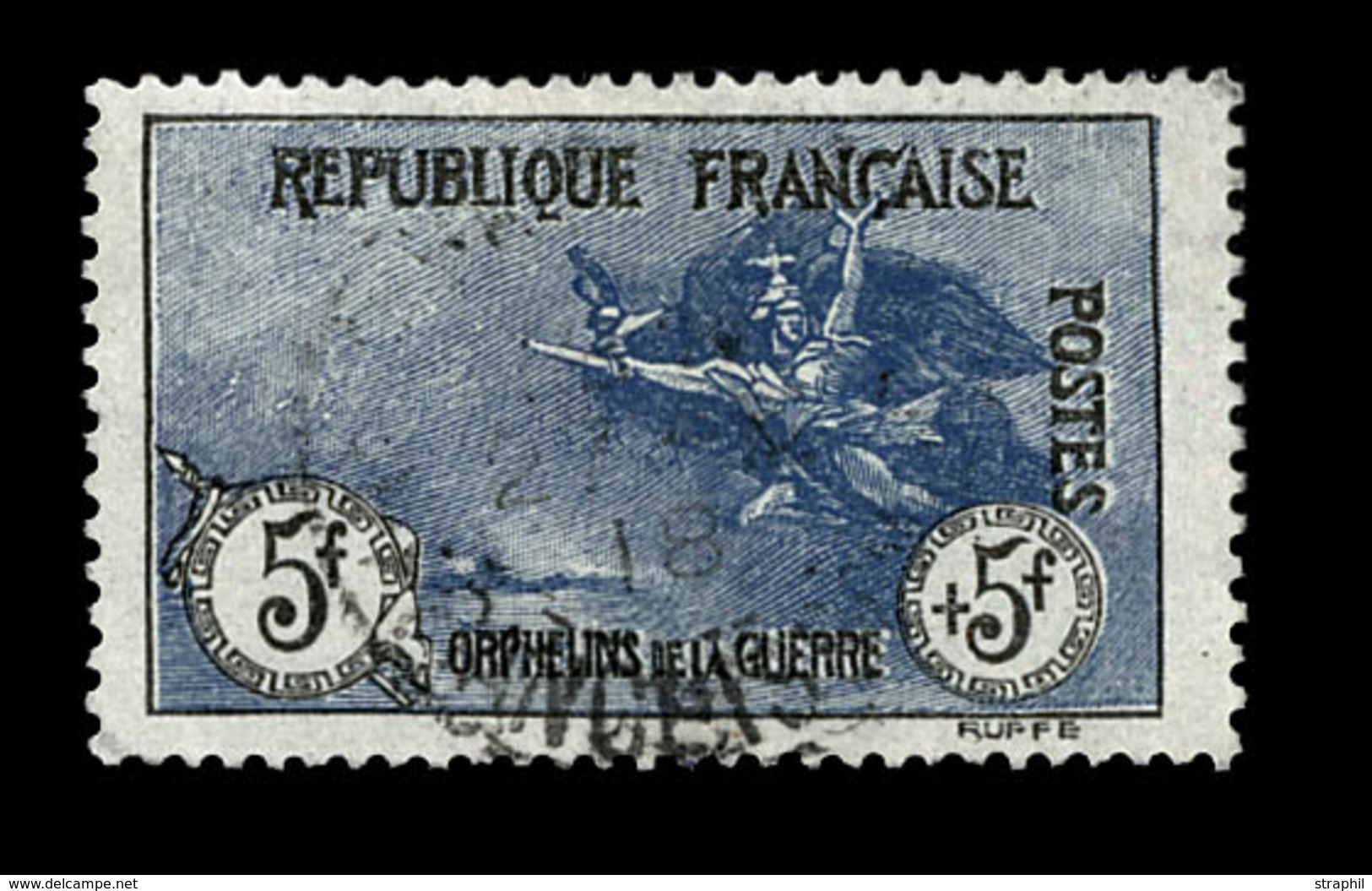 O N°155 - 5F+5F Orphelin - TB - Unused Stamps