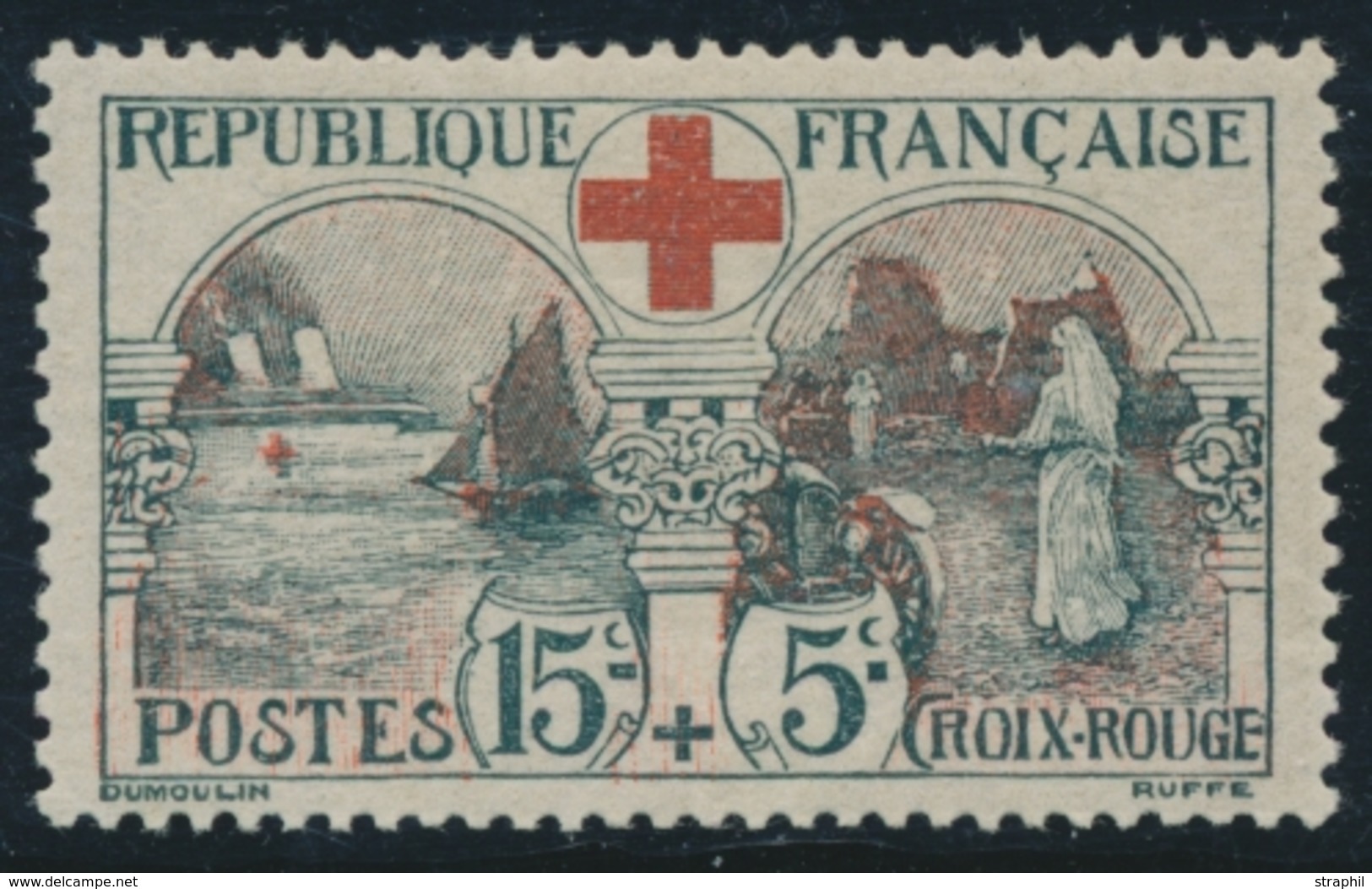 ** N°156 - Centré - TB - Unused Stamps