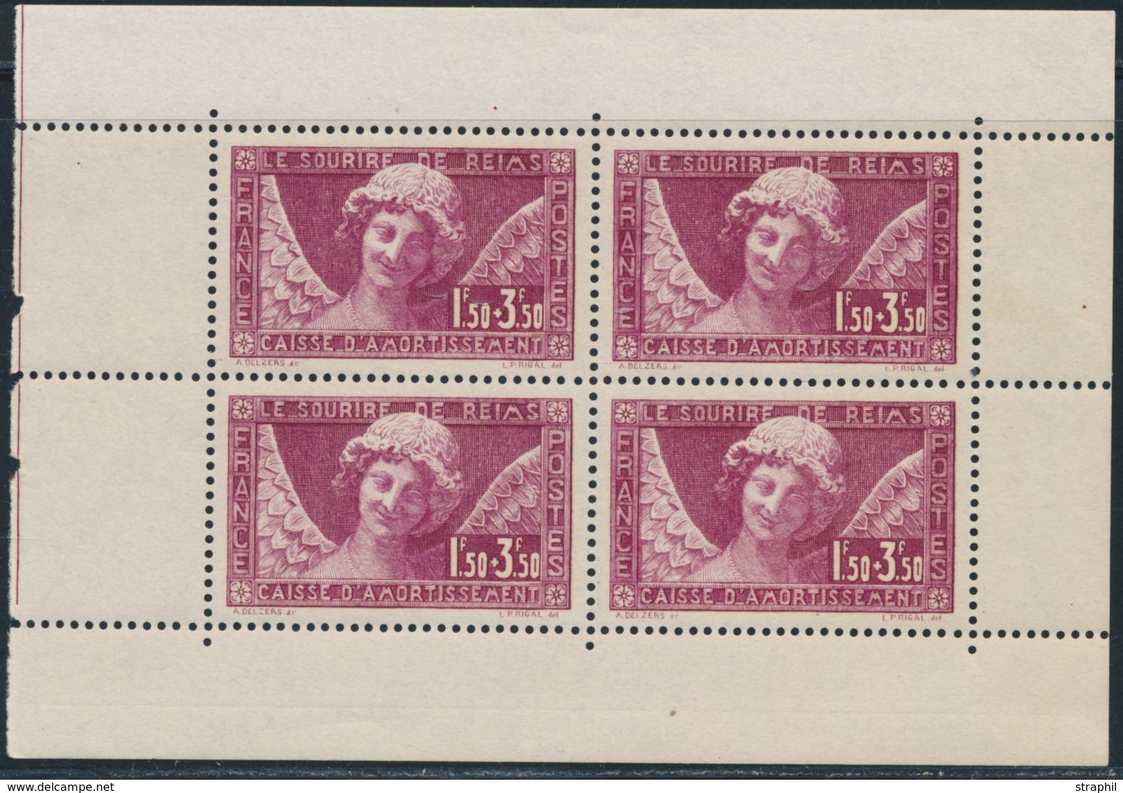 ** N°256 - Bloc De 4 De Carnet - TB - Unused Stamps