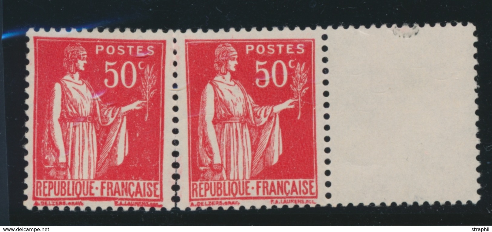 ** N°283r - Type I Et III Se Tenant + Pont - TB - Unused Stamps