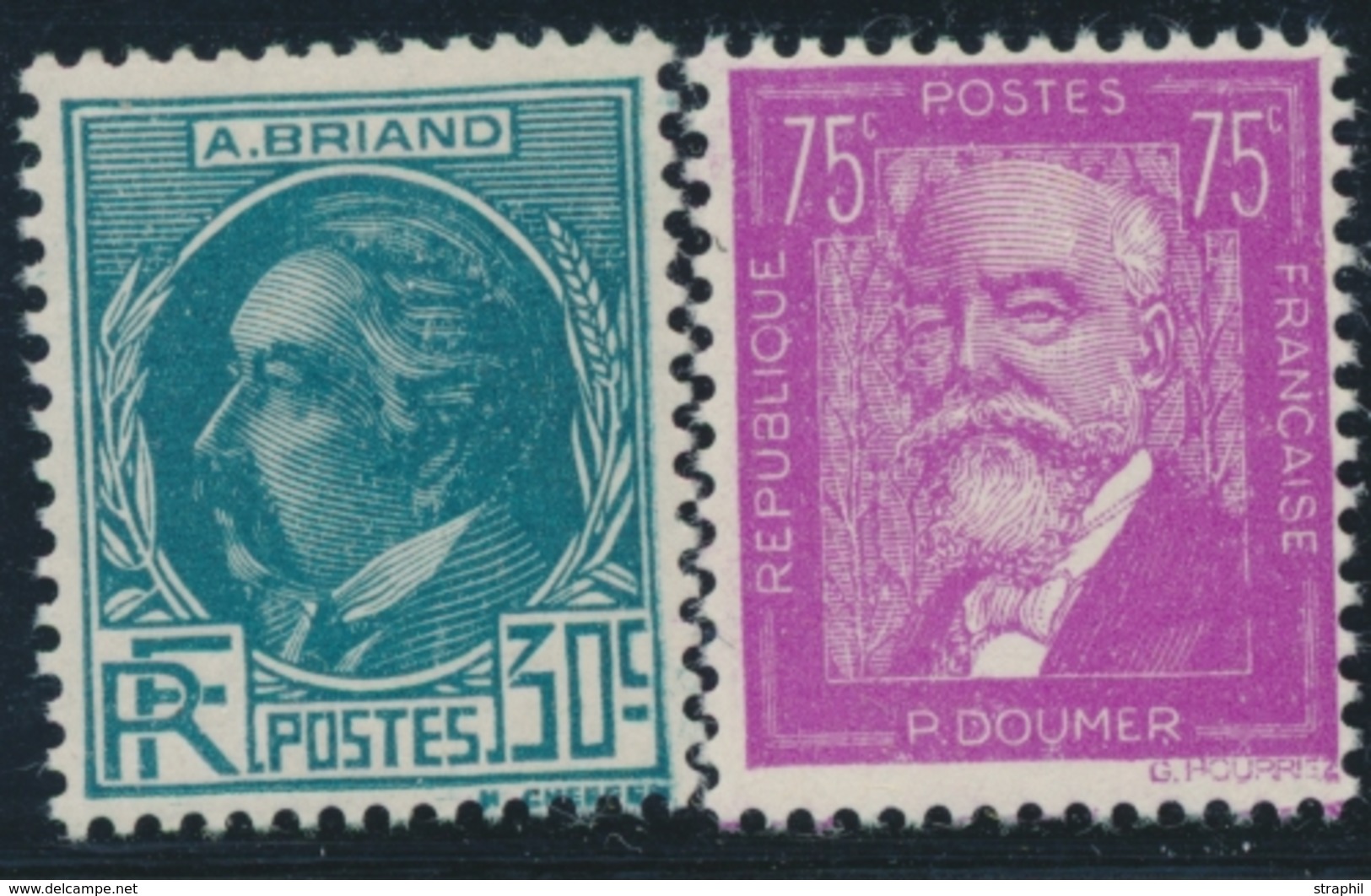 ** N°291/3 - TB - Unused Stamps