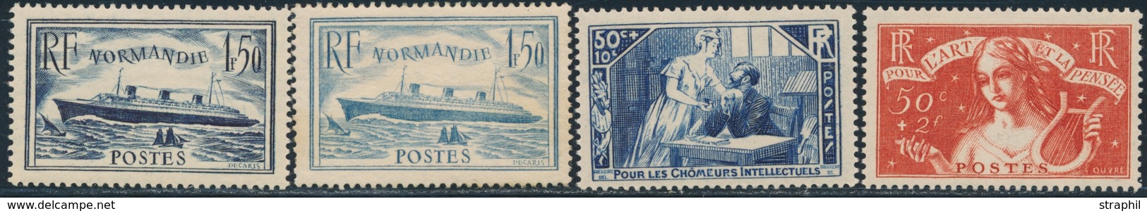 ** N°299/300, 307/08 - TB - Unused Stamps