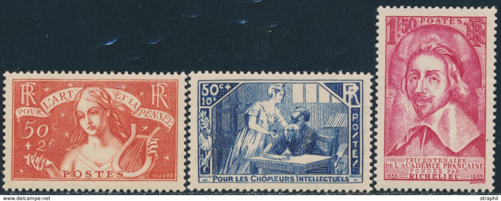 ** N°305, 307/08 - TB - Unused Stamps