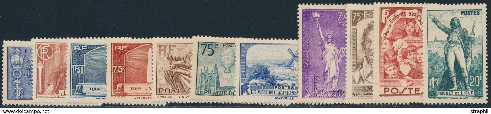 (**)/* N°309/19 - GNO Avec Traces Légères - TB - Unused Stamps