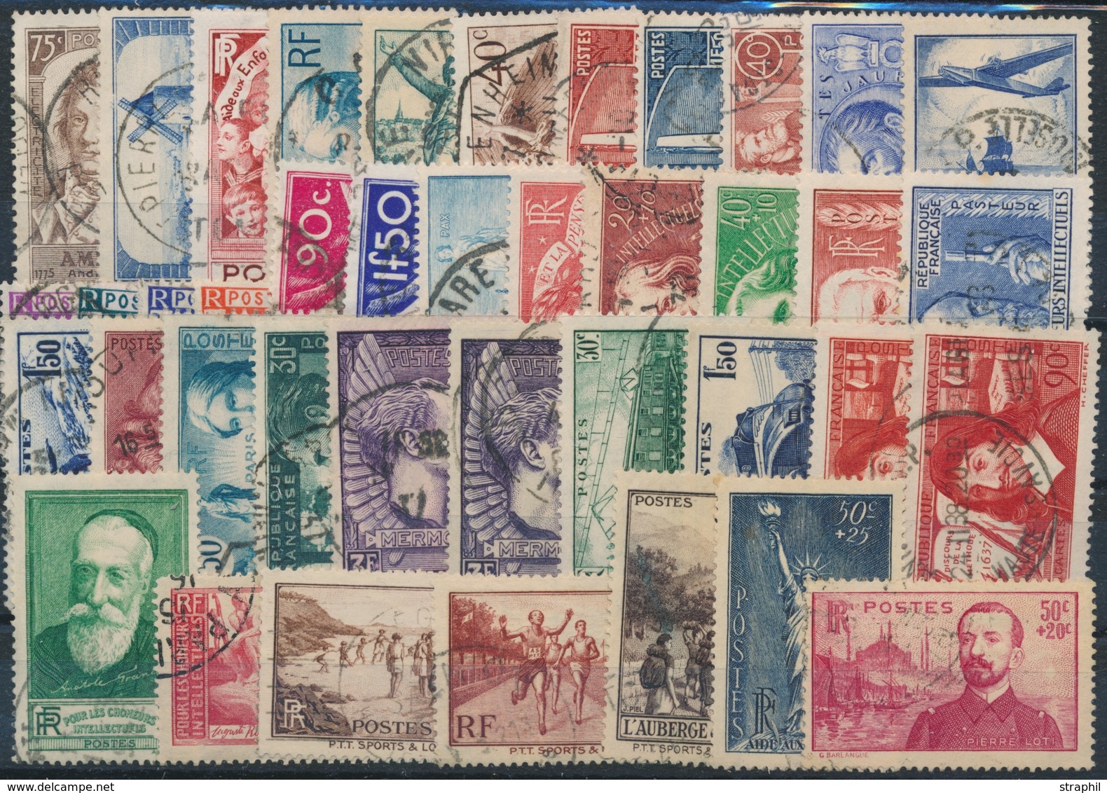 O N°310/20, 322/47, + 338a, 352/53 - 40 T. - Belles Oblit. - TB - Unused Stamps