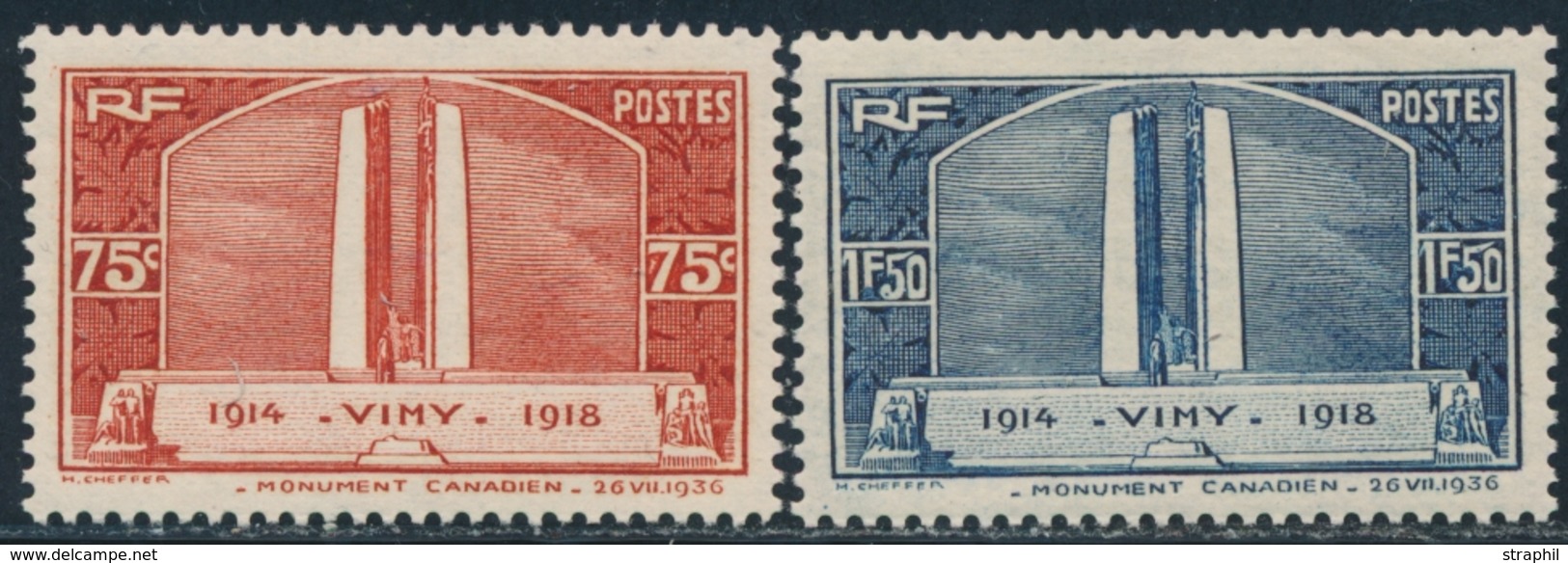 ** N°316/17 - TB - Unused Stamps