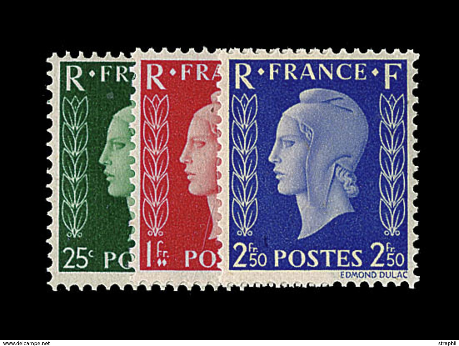 ** N°701A/F - TB - Unused Stamps