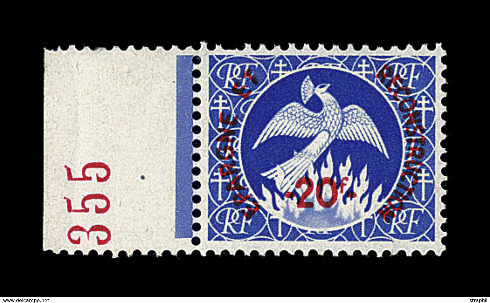 ** Mau N°701O - Phénix Surchargé - BDF - TB - Unused Stamps