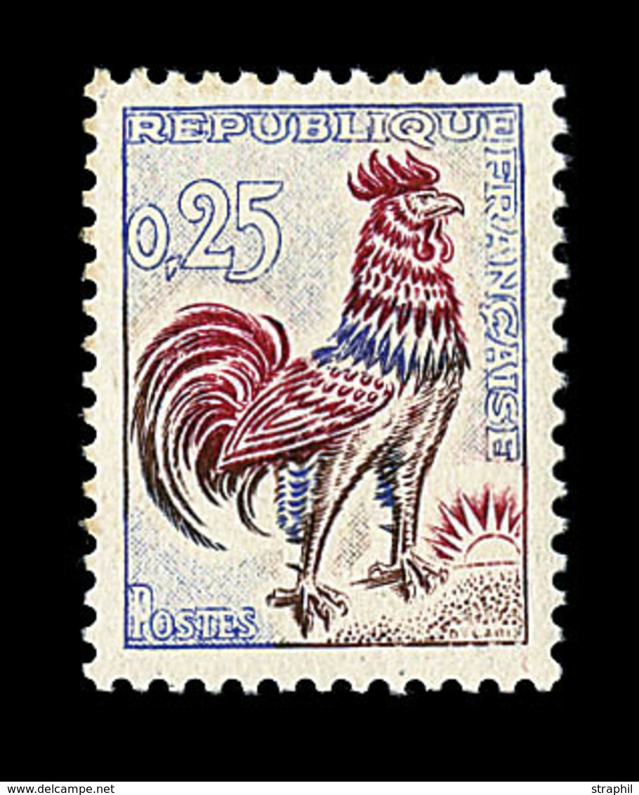 ** N°1331d - Papier UV - Signé Calves - TB - Unused Stamps