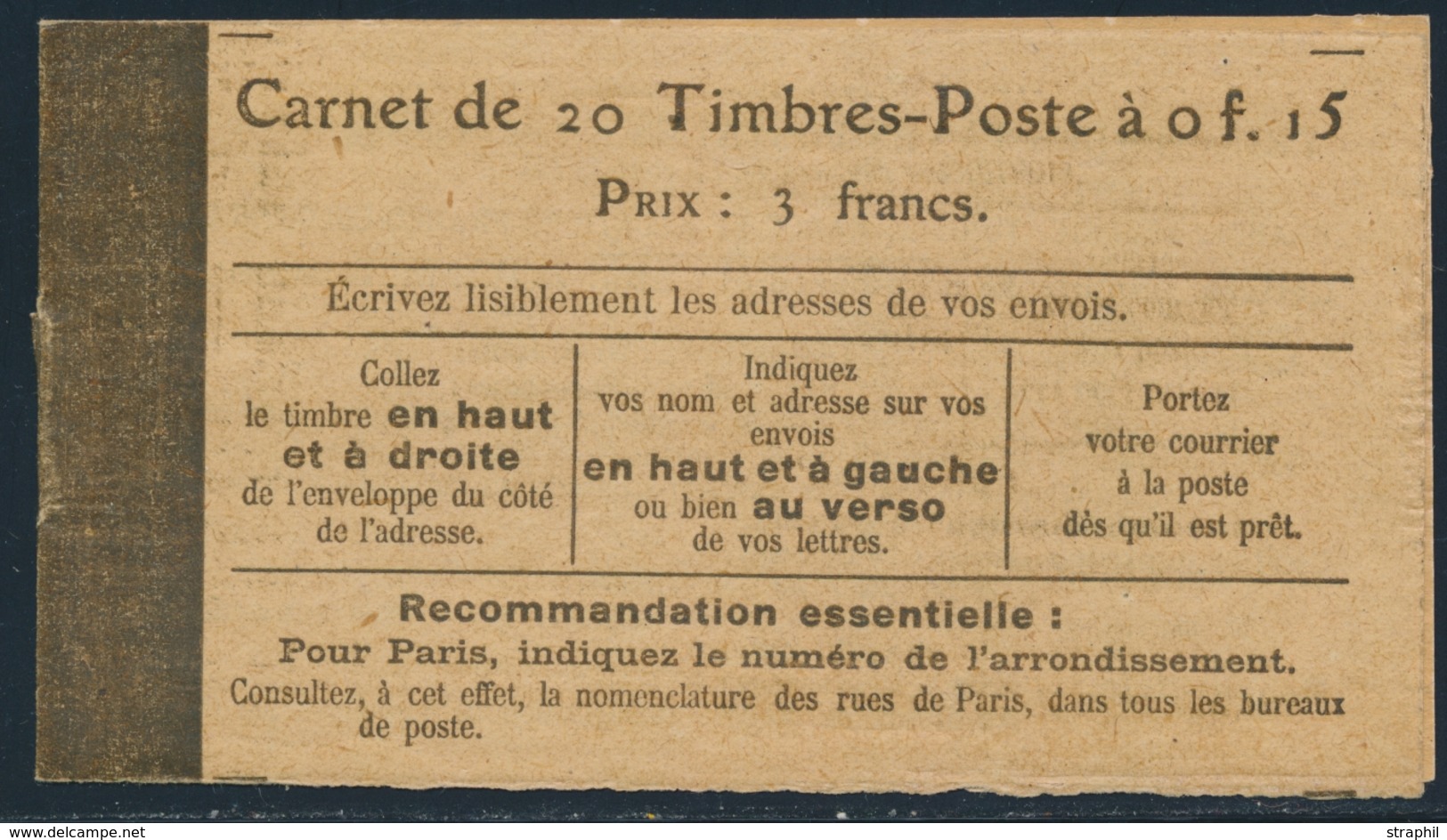 ** N°130 C5 - Taxe Révisée Le 12 Août 1919 - Sans Agrafe - TB - Sonstige & Ohne Zuordnung
