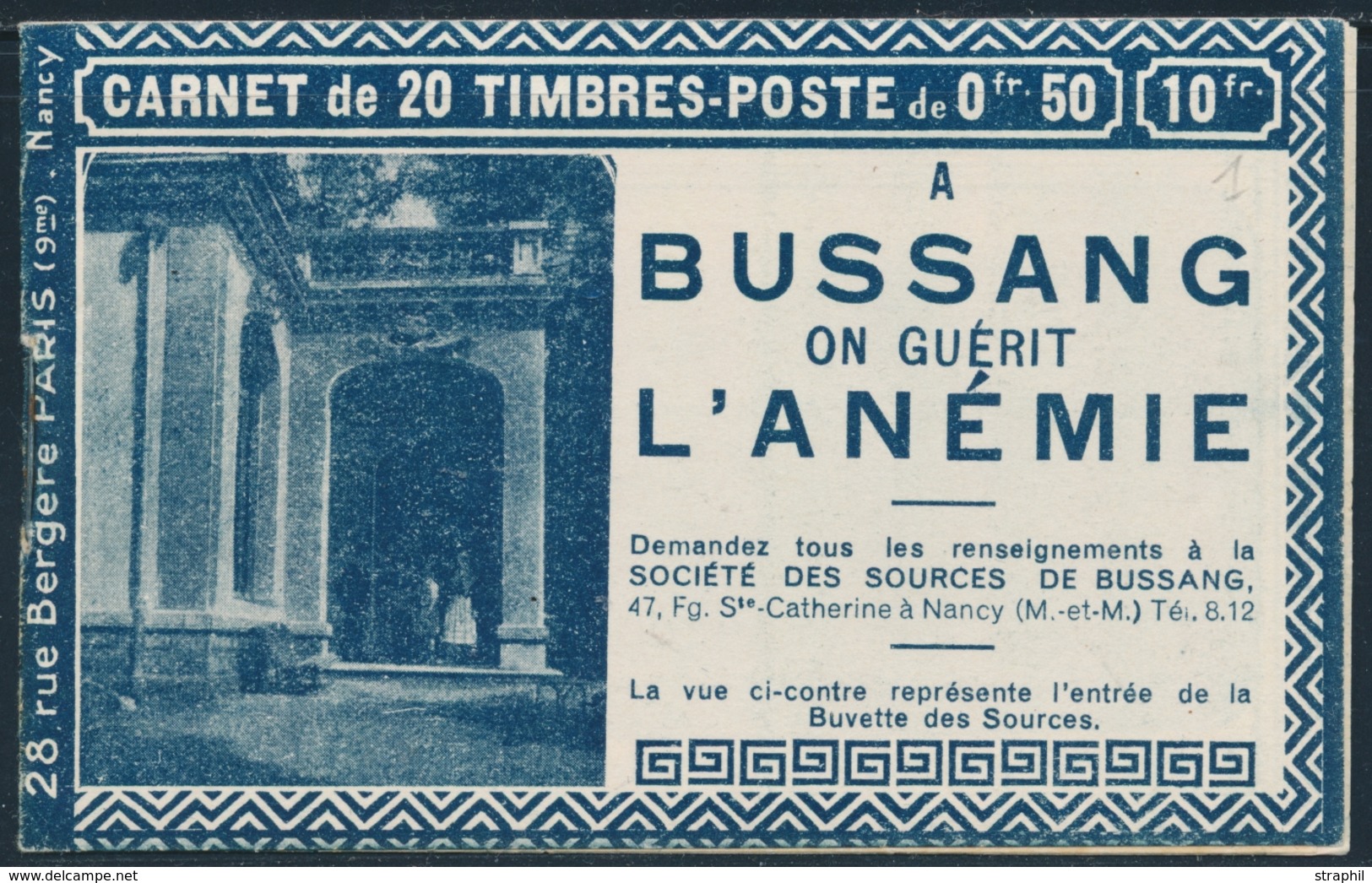 ** N°199 C21 - Bussang X4 - S. NANCY - Couv. Bussang - TB - Autres & Non Classés