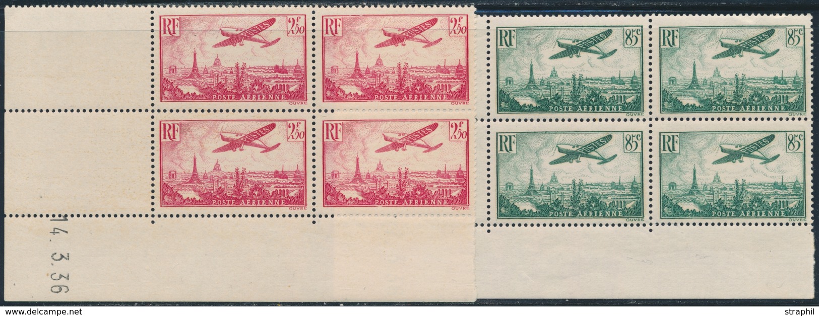 ** PA N°8, 11 - Datés 1936 - TB - ....-1929