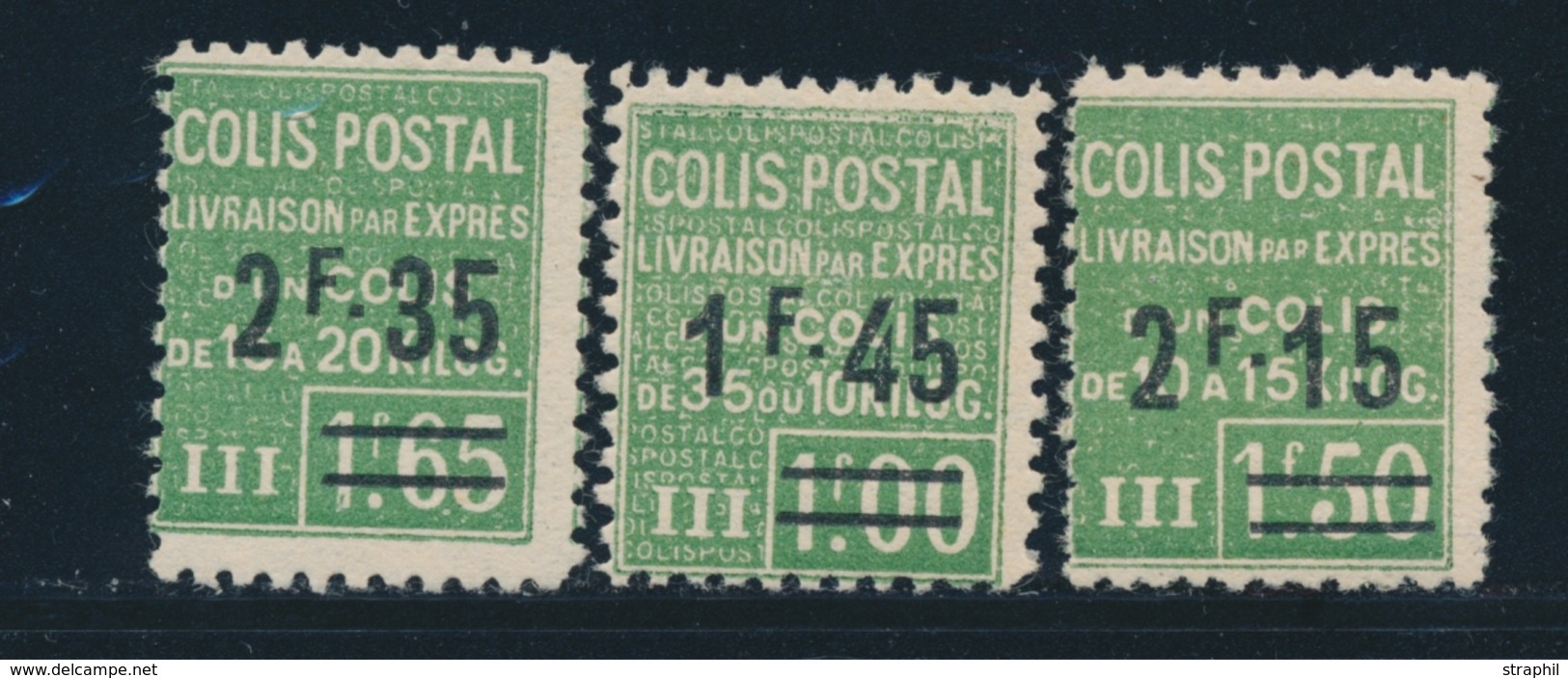 **/* N°92/94 - N°93 * - TB - Mint/Hinged