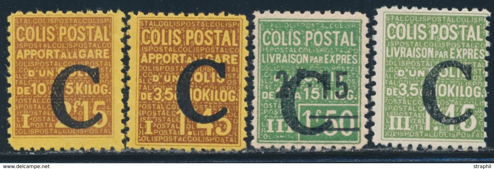 ** N°108, 110, 113/14 - 4 Valeurs - TB - Mint/Hinged