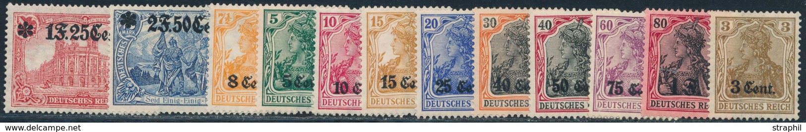 * POSTES D'ETAPES  N°26/37 - Comme ** - TB - War Stamps