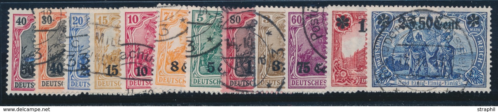 O POSTES D'ETAPES  N°26/37 - TB - War Stamps