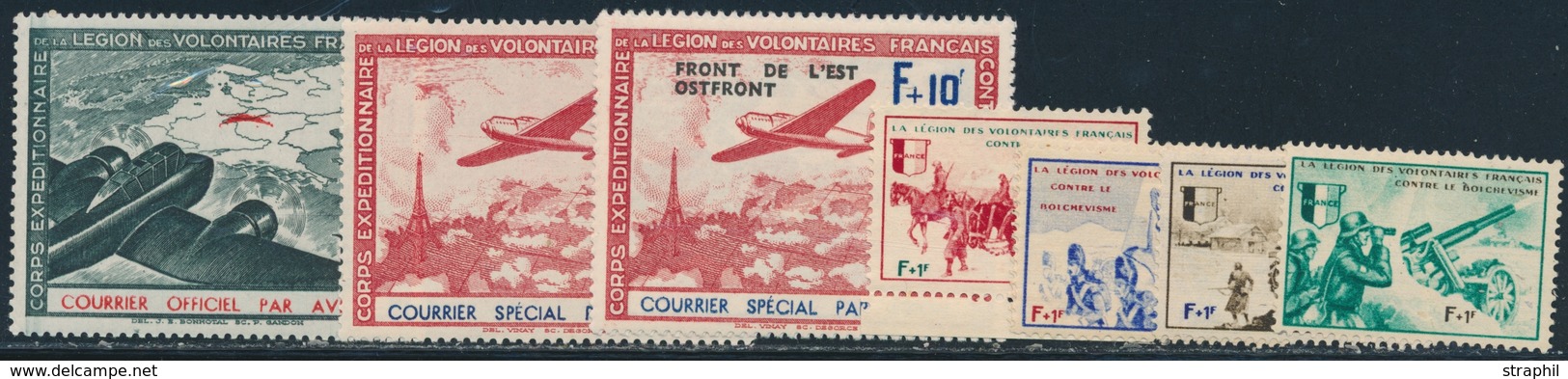 ** LEGION VOLONTAIRE FRANCAISE N°2/10 - TB - Guerre (timbres De)