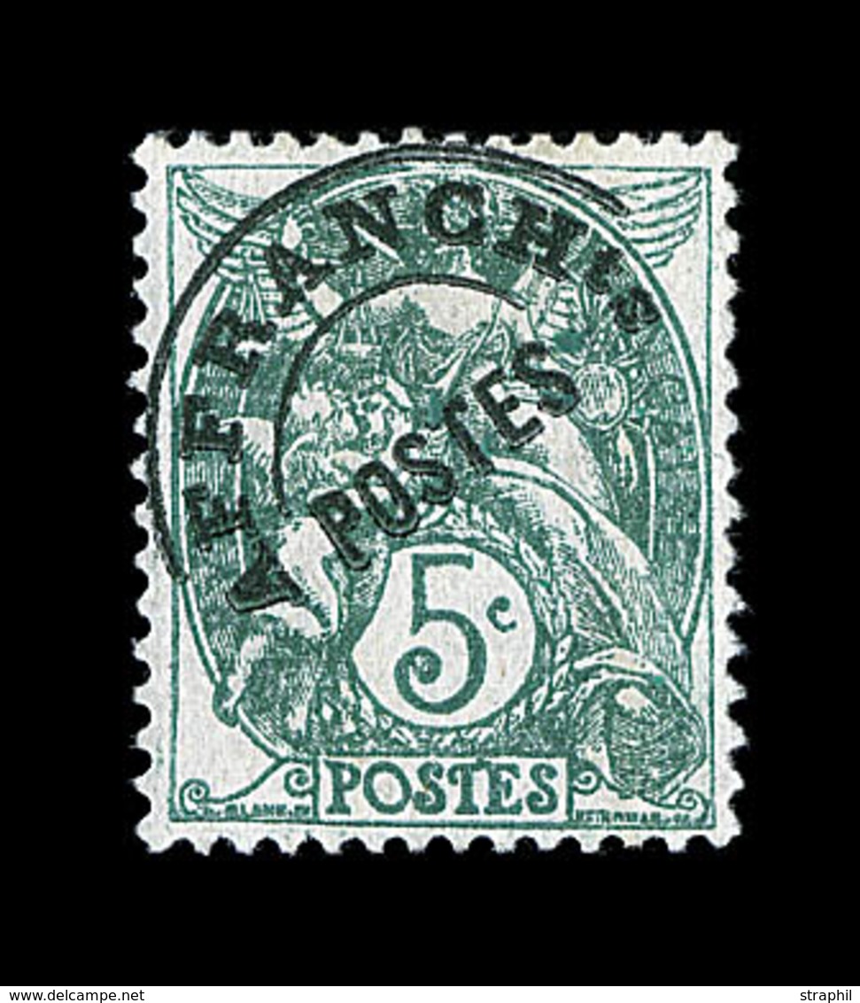 (*) N°41c - Surcharge Verte - Signé Calves - TB - 1893-1947