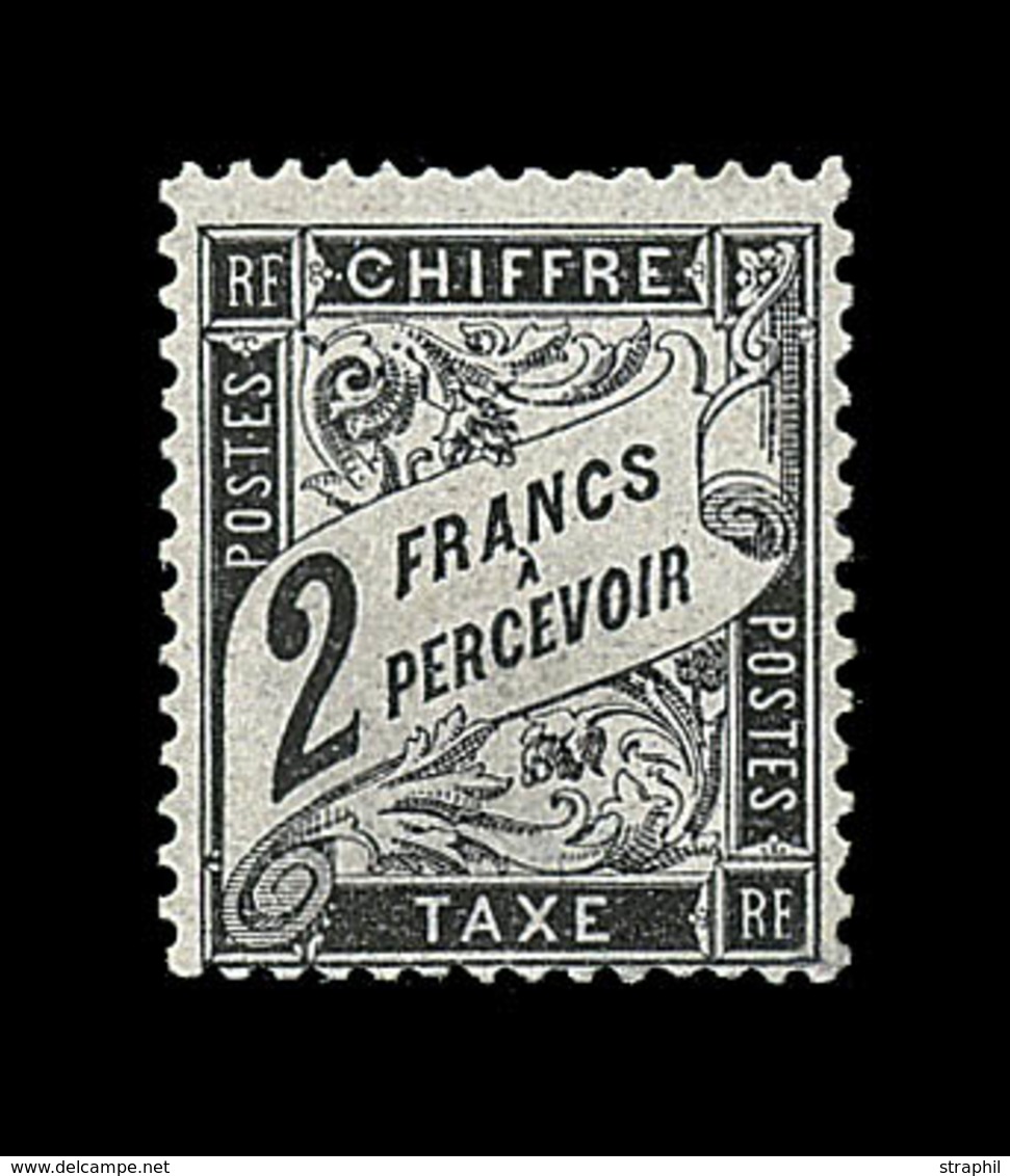 (**) N°22 - 1F Noir - TB - 1859-1959 Neufs