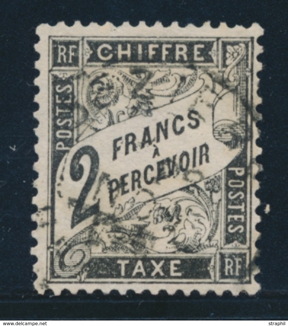 O N°23 - 2F Noir - Bon Centrage   -TB - 1859-1959 Mint/hinged