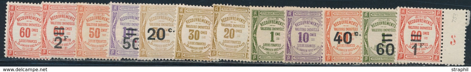 * N°43/54 - Ens. TB - 1859-1959 Mint/hinged